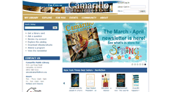 Desktop Screenshot of camarillolibrary.org